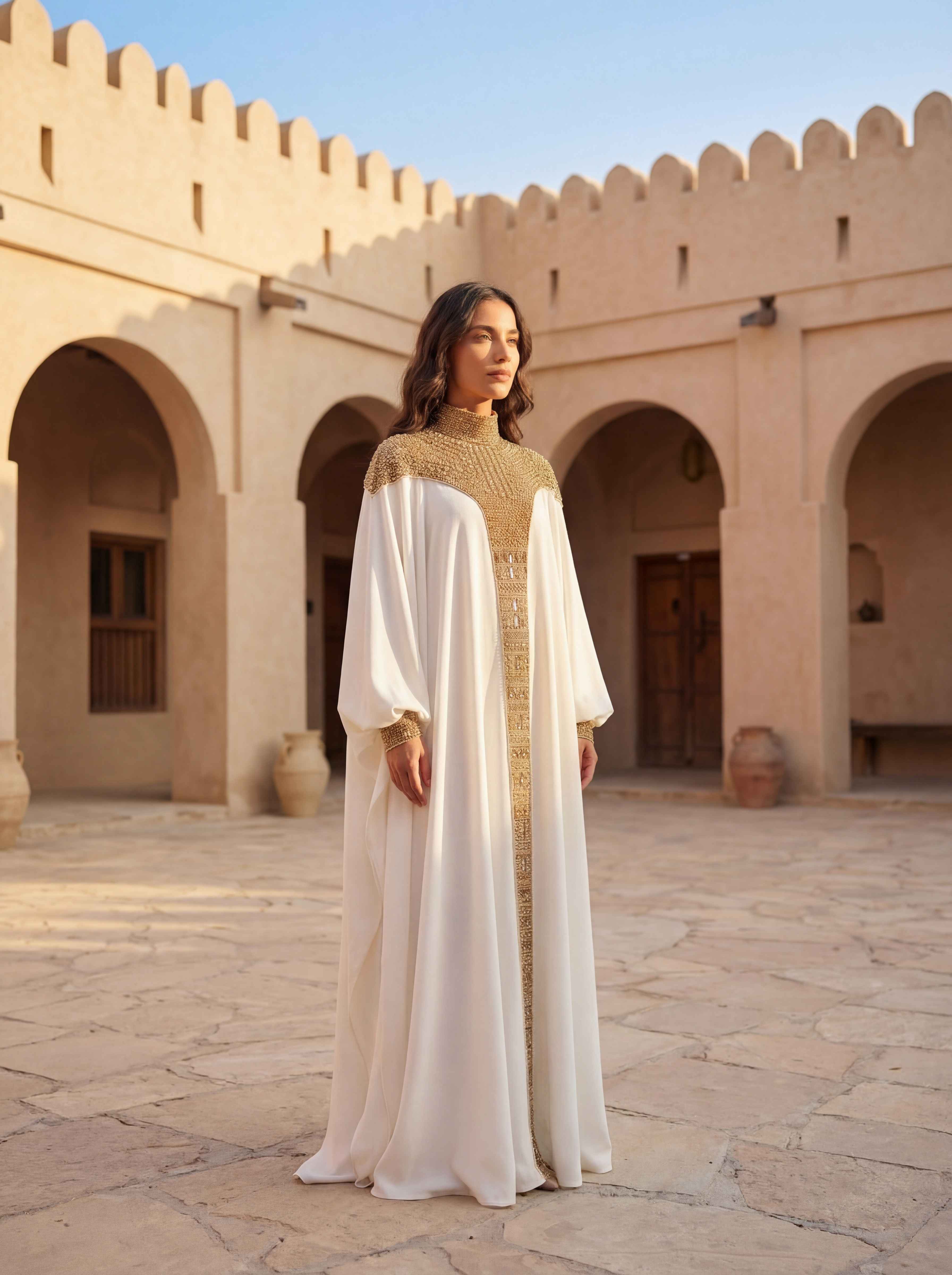 قفطان عروس من دار خالد ومروان