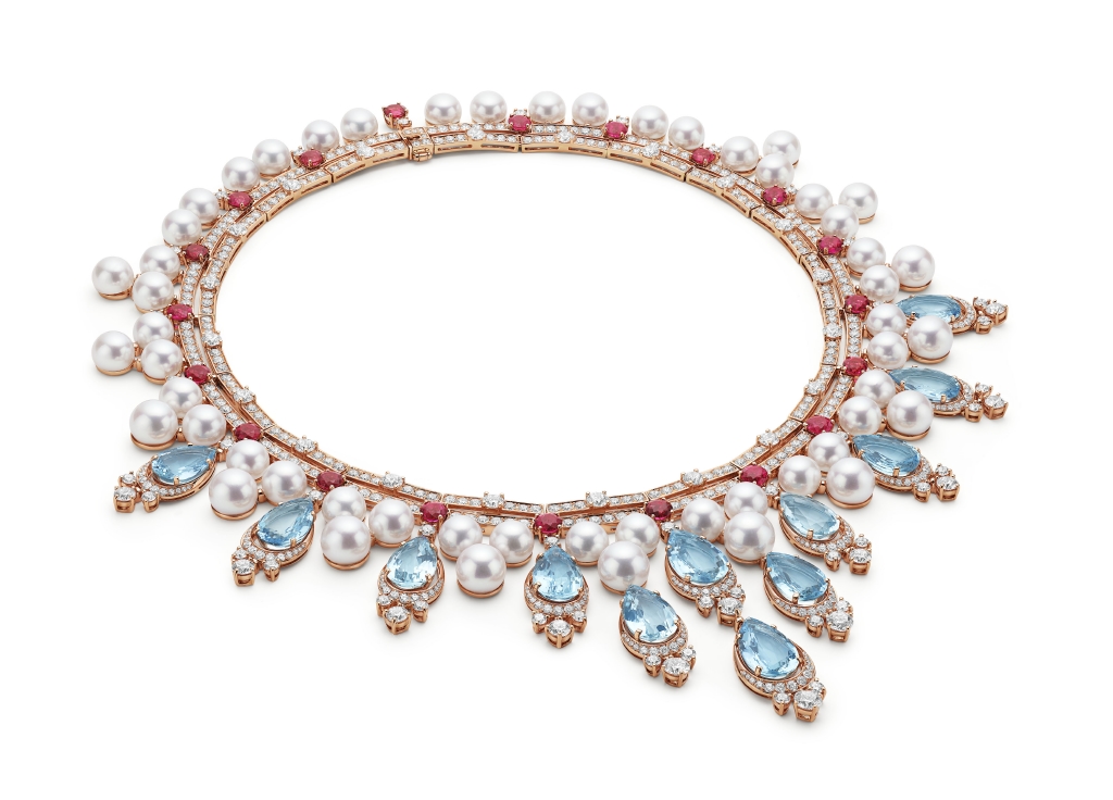 قلادة أكوامارين فوم Aquamarine Foam necklace من بولغاري Bulgari