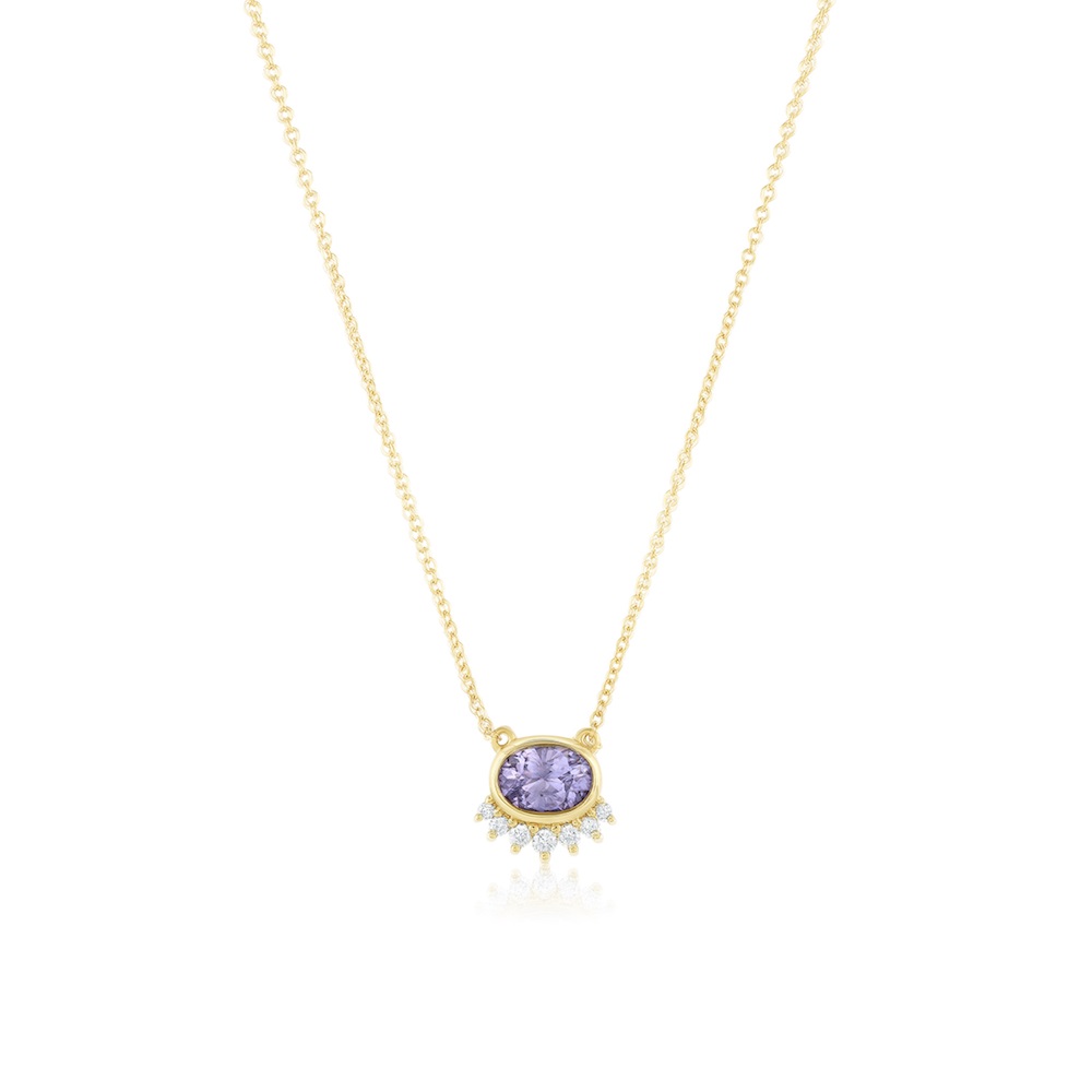 قلادة الإسبنيل صن رايز Spinel Sunrise choker من مارو Marrow