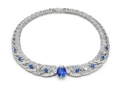 قلادة دار  بولغري Bulgari الاستثنائية من الياقوت والألماس