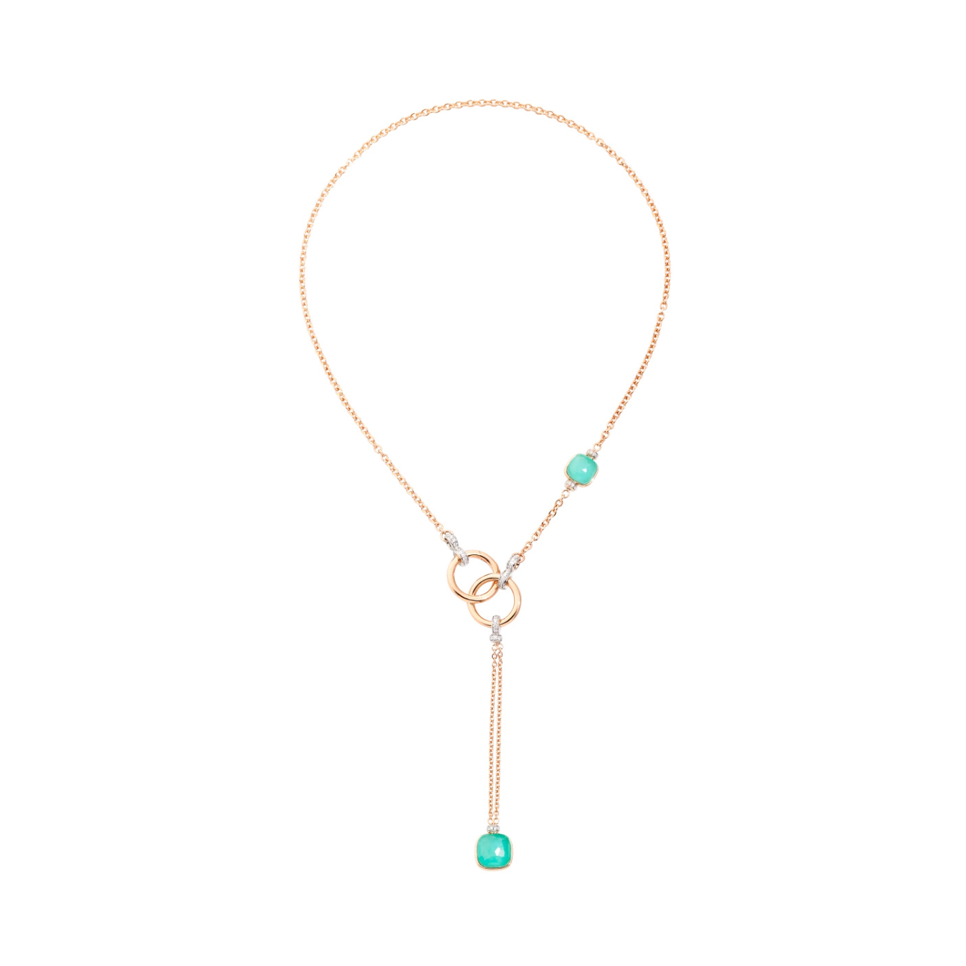 قلادة نودو Nudo lariat necklace من بوميلاتو Pomellato