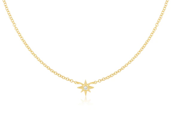 قلادة Diamond Starburst من EF COLLECTION