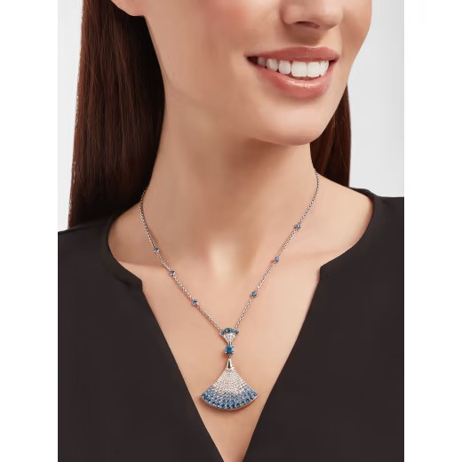 قلادة Divas’ Dream  بحجر الياقوت من  Bvlgari