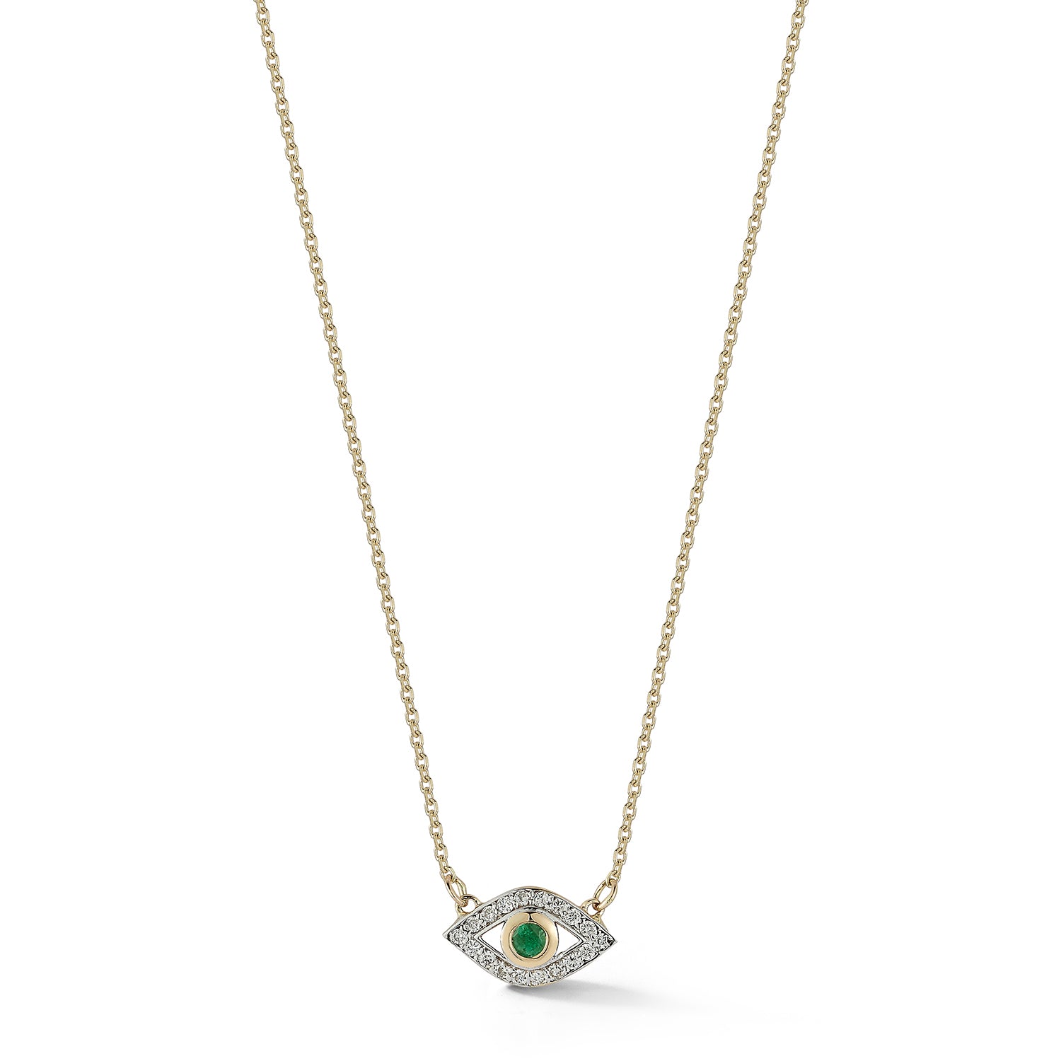 قلادة Emerald Evil Eye من Mateo