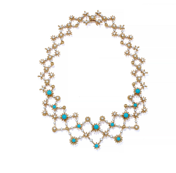 قلادة Flowers and Stars