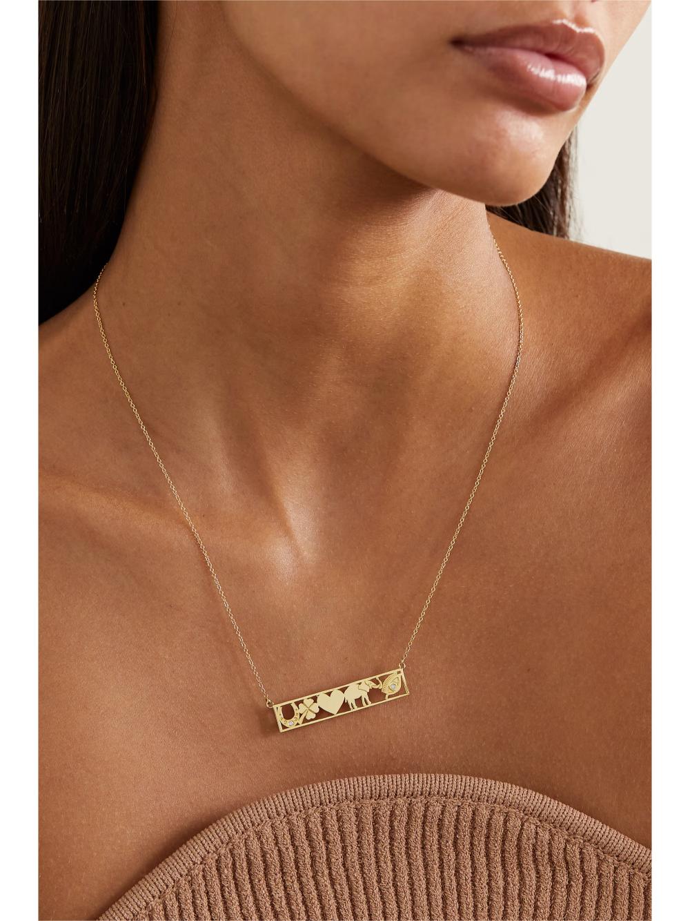 قلادة Good Luck من Jennifer Meyer