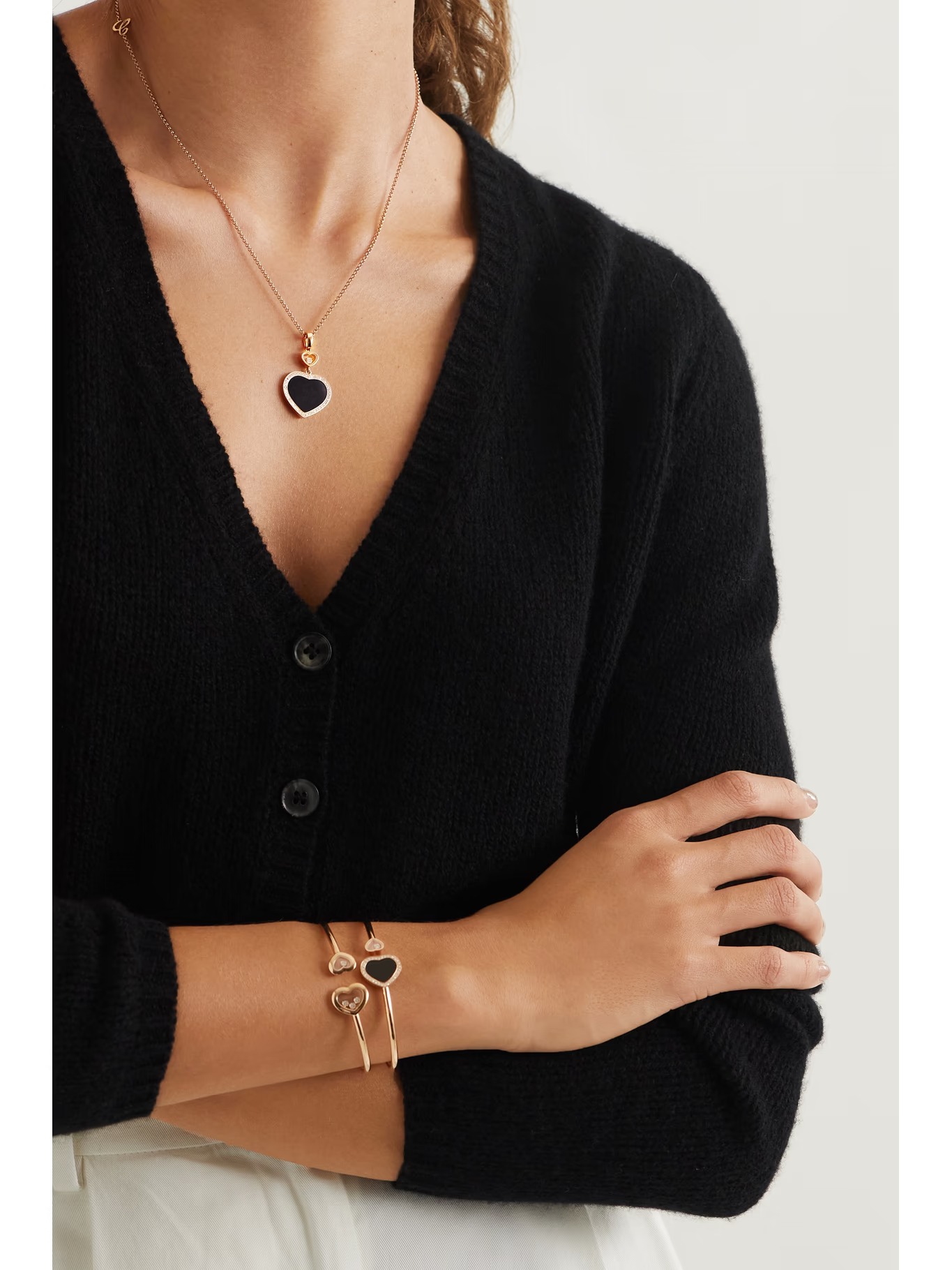 قلادة Happy Hearts من Chopard