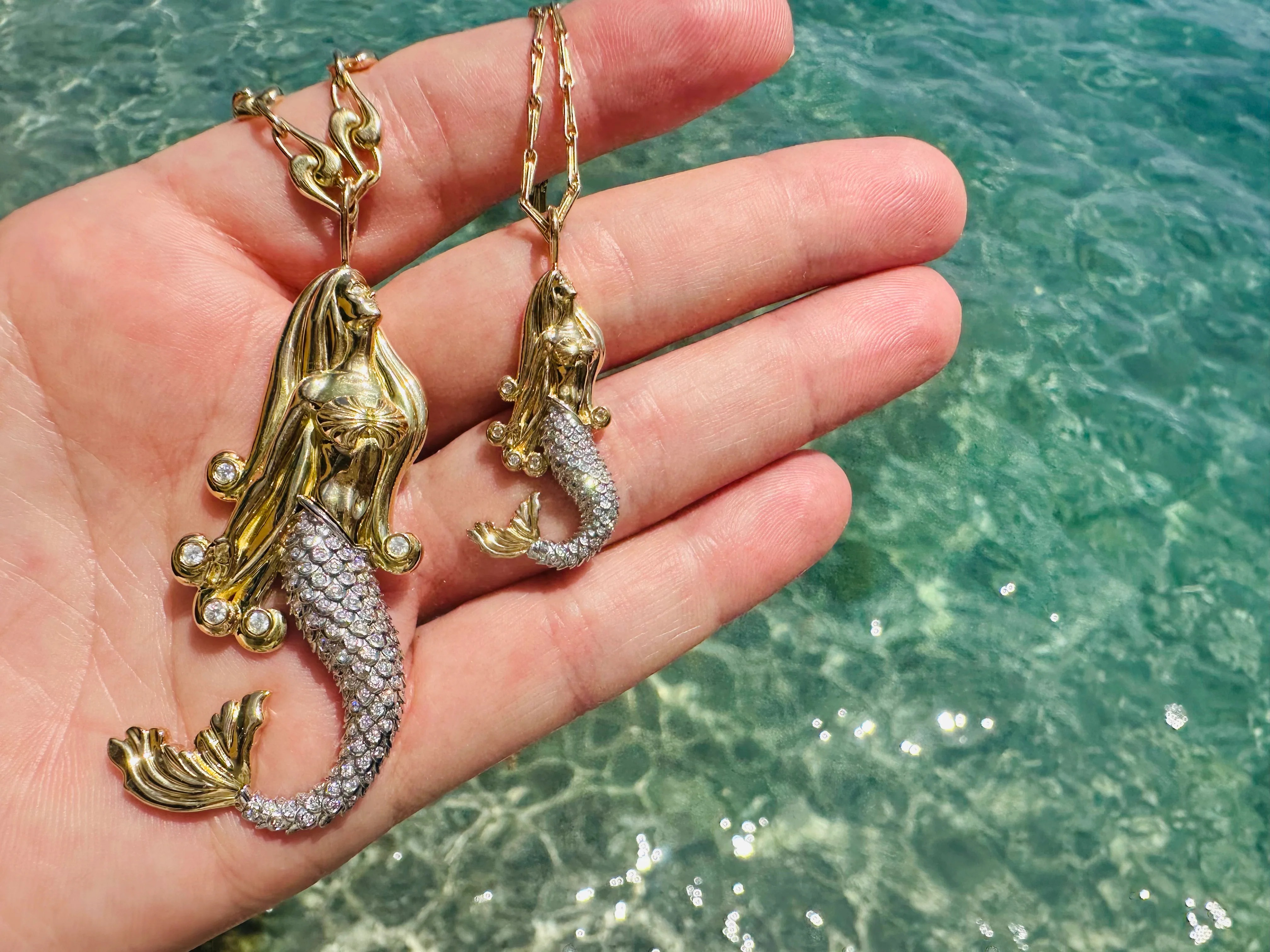 قلادة Large Mermaid من Brent Neale