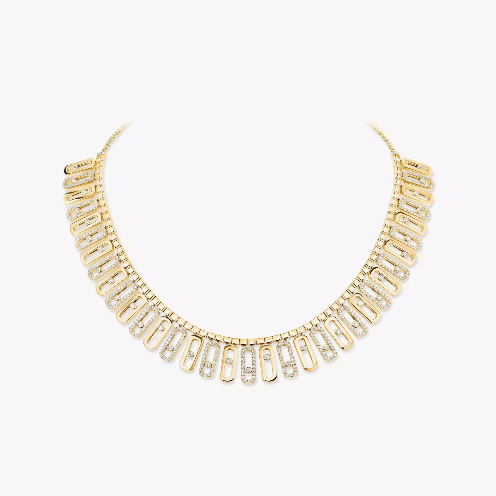 قلادة Move Iconica Yellow Gold Diamond