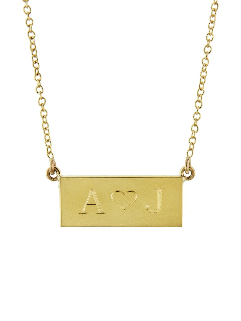 قلادة NAMEPLATE من JENNIFER MEYER