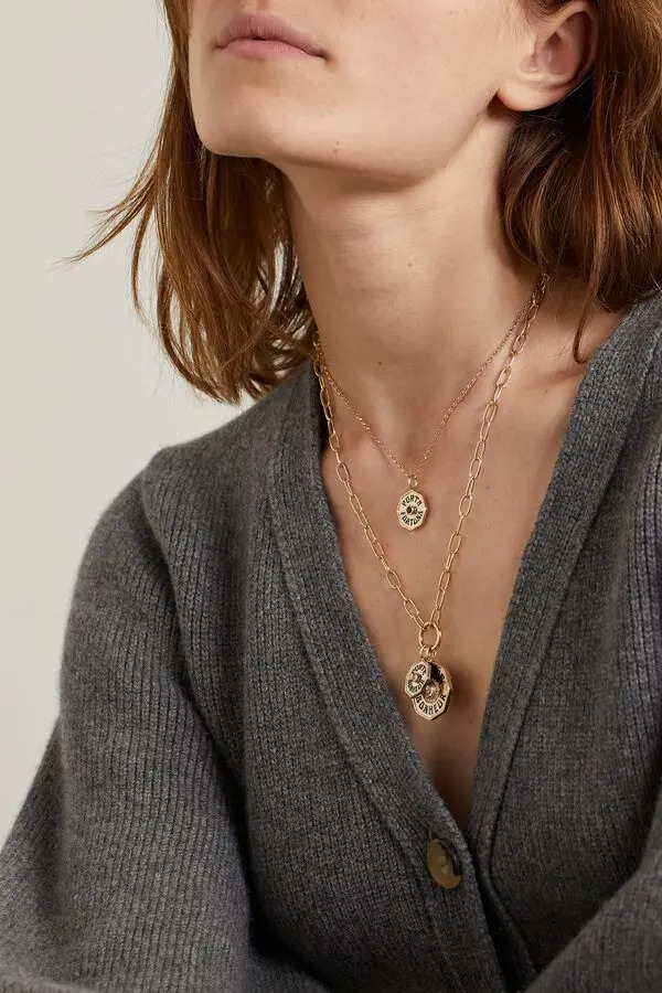 قلادة Porta Fortuna من Marlo Laz