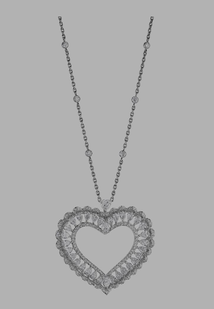 قلادة Precious Lace Cœur من دار شوبارد