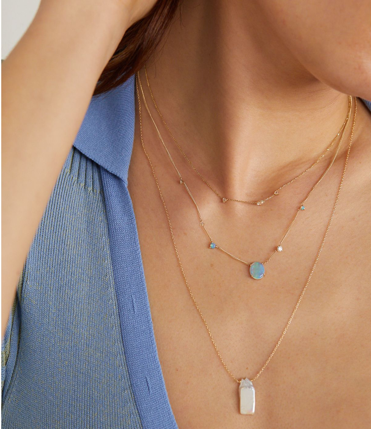 قلادة Three Step من  Wwake