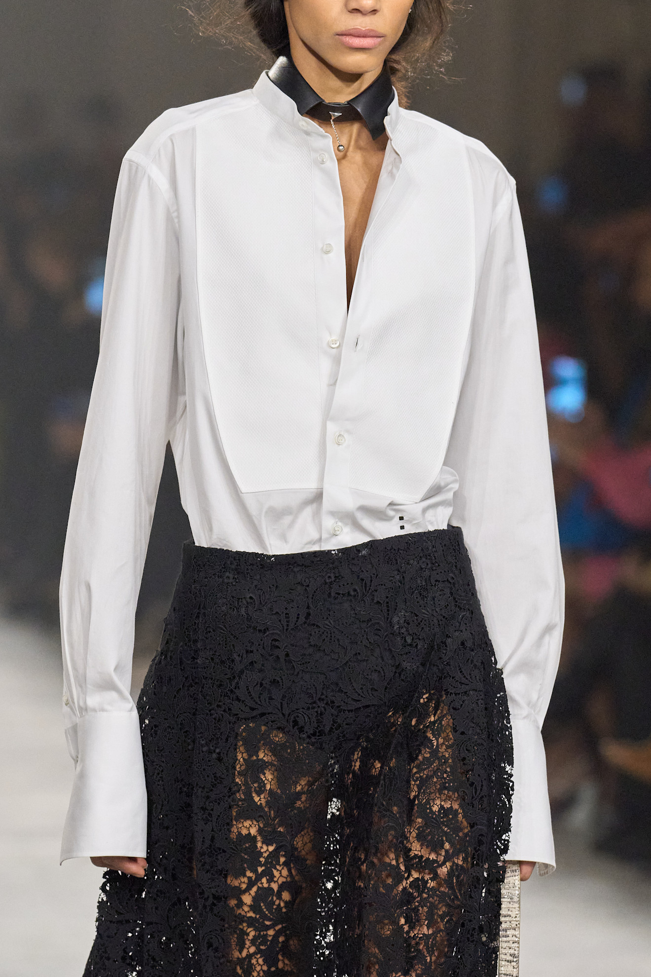 قميص أبيض كلاسيكي من ‏Fendi