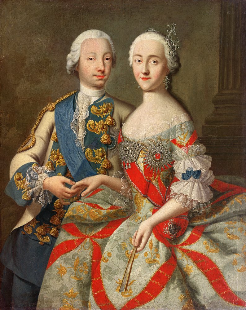 كاترين العظيمة Catherine the Great وبيتر الثالث