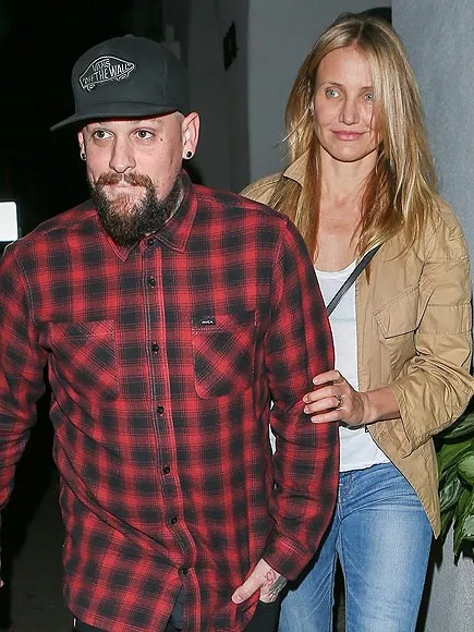 كاميرون دياز Cameron Diaz وبنجي مادن Benji Madden
