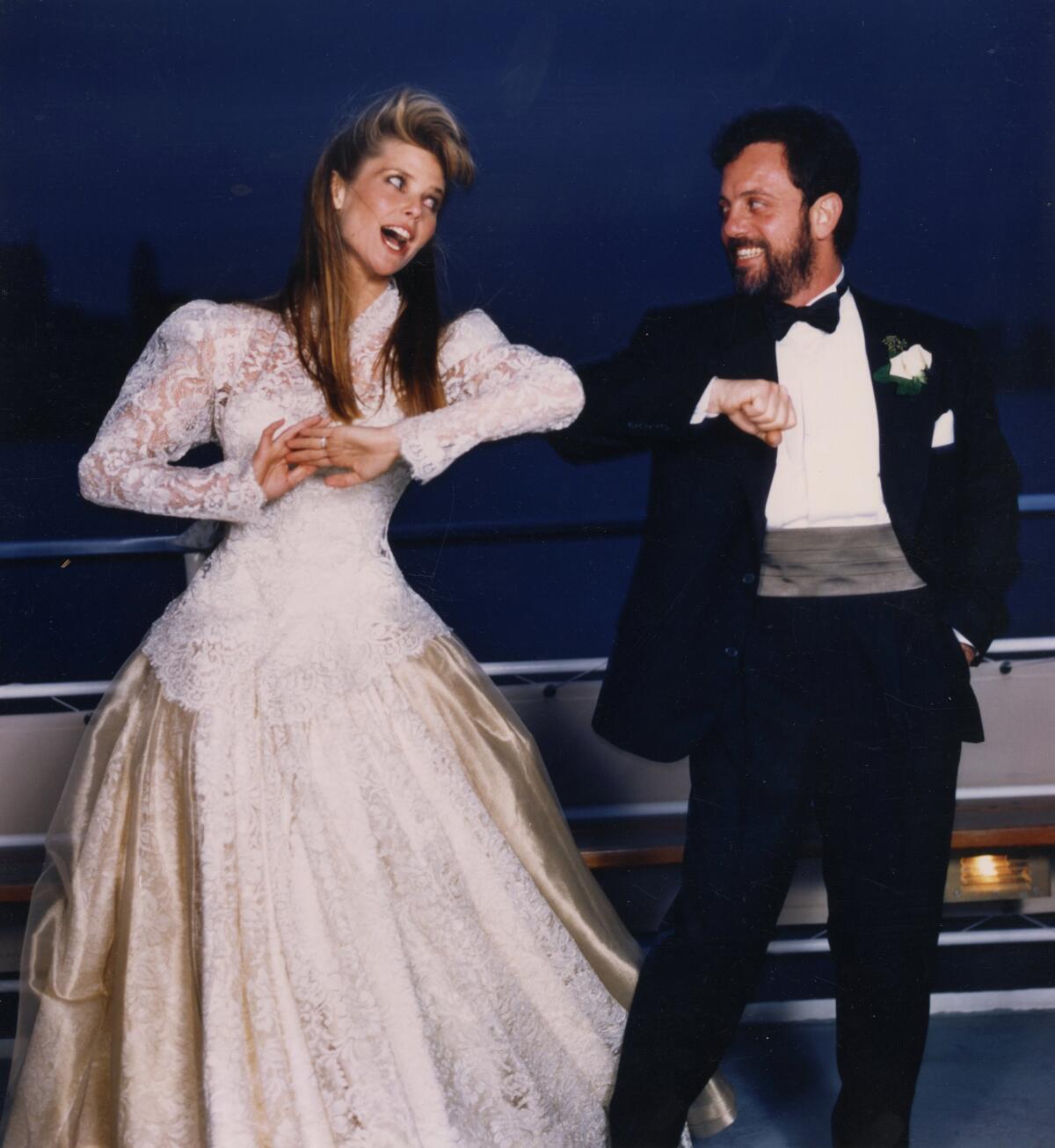 كريستي برينكلي Christie Brinkley وبيلي جويل Billy Joel