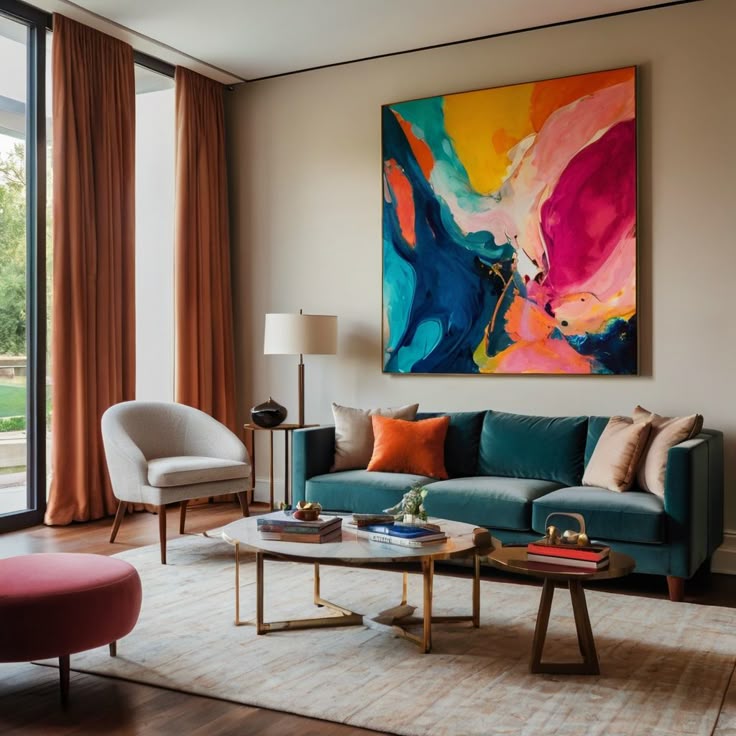 كل غرفة معيشة يجب أن يكون لها نقطة محورية خاصة بها