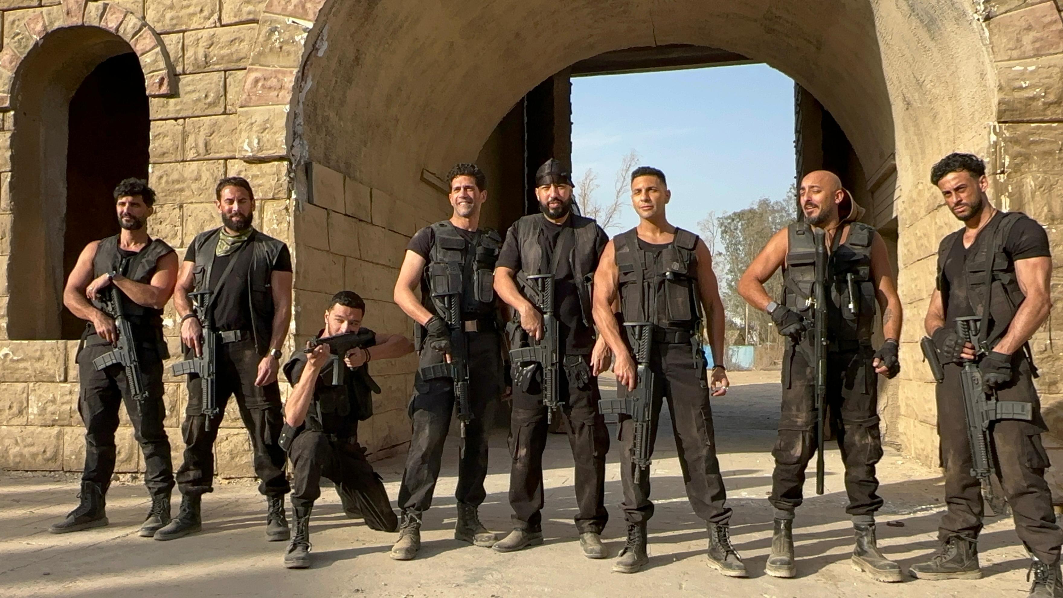 كواليس أحدث أعمال حسن أبو الروس