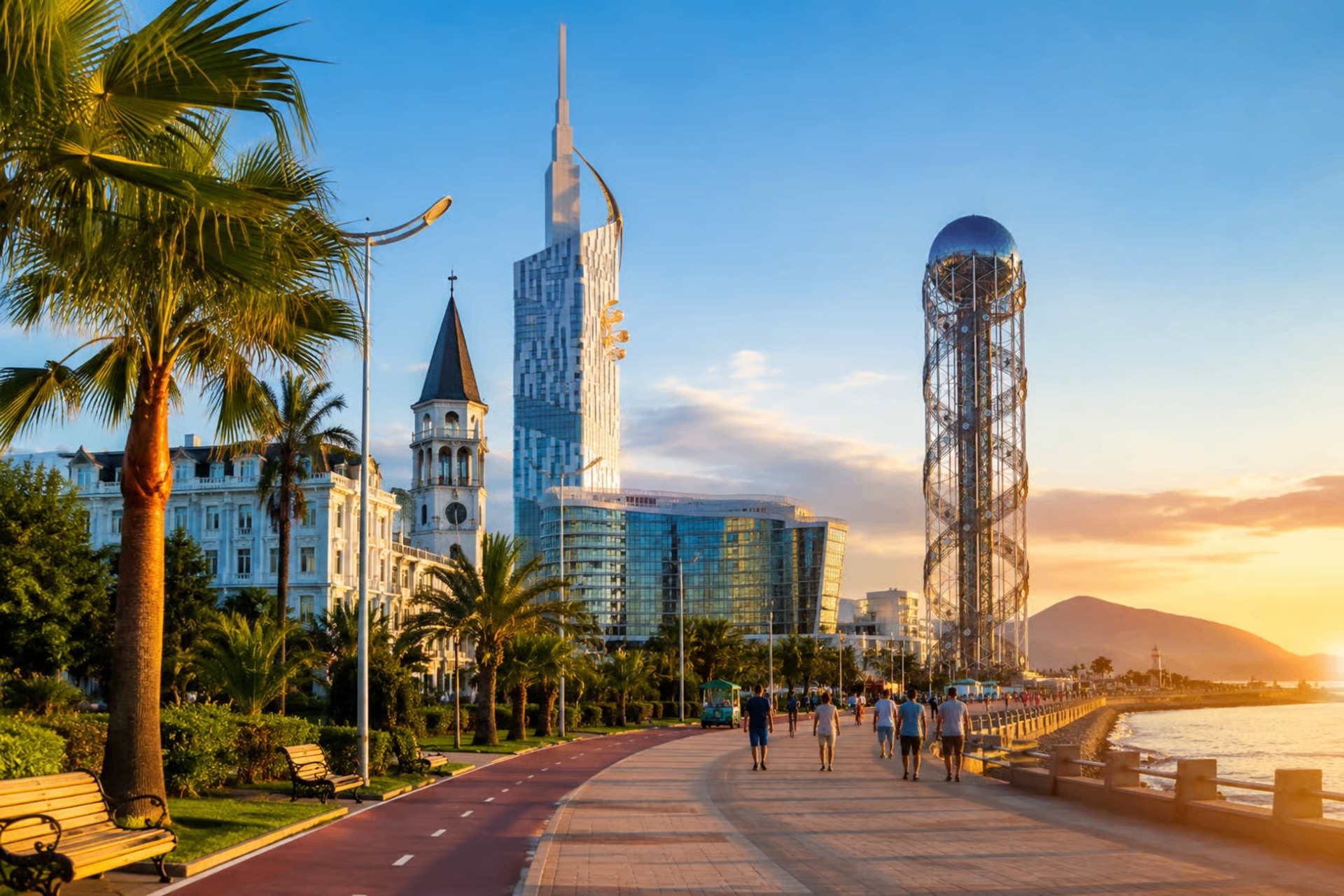 كورنيش باتومي Batumi Boulevard
