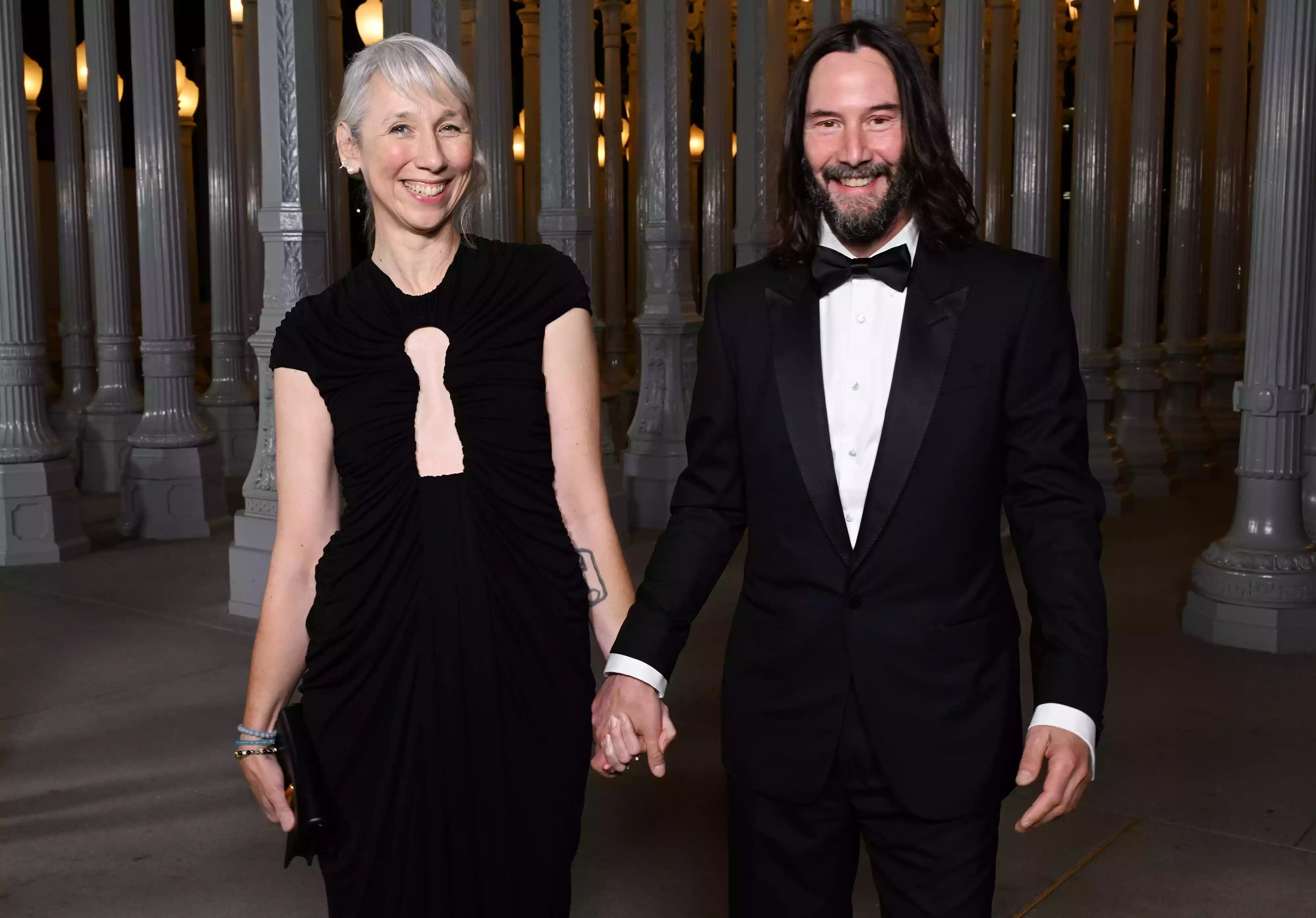 كيانو ريفز Keanu Reeves وألكسندرا غرانت Alexandra Grant