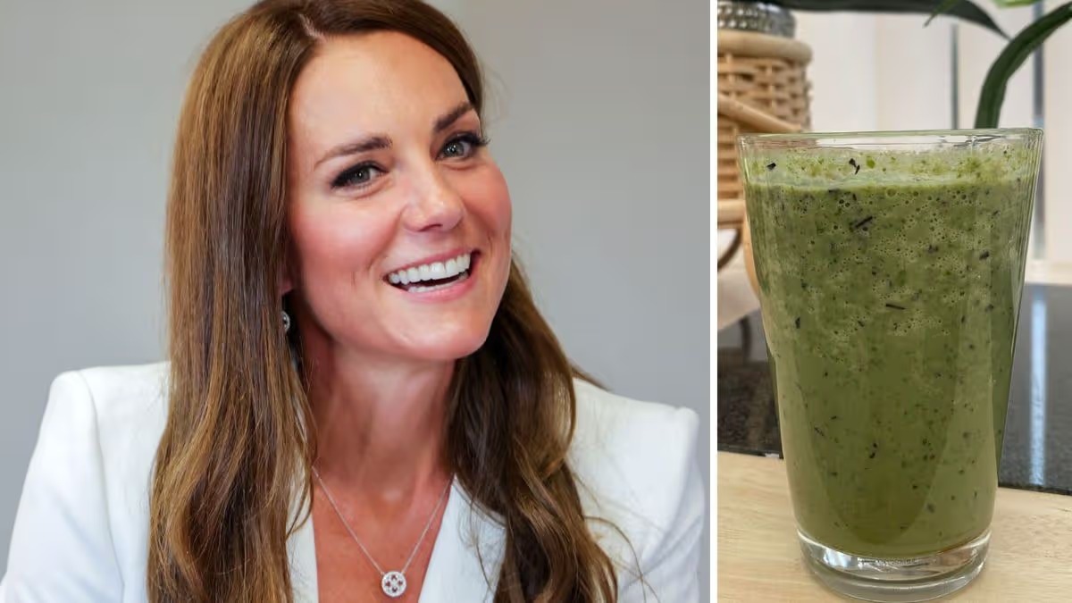 كيت ميدلتون تبدأ يومها بمشروب أخضر يحتوي على السبيرولينا