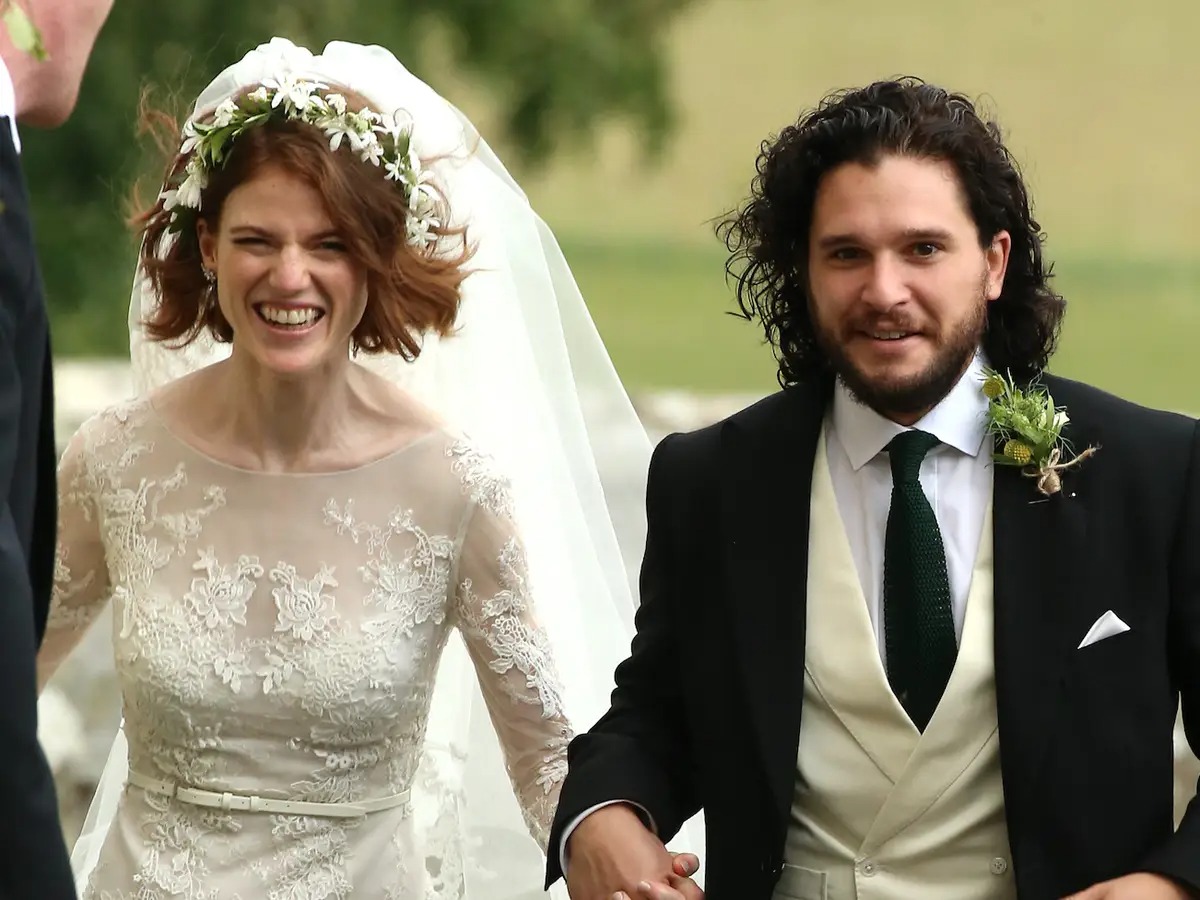 كيت هارينغتون Kit Harington وروز ليزلي Rose Leslie