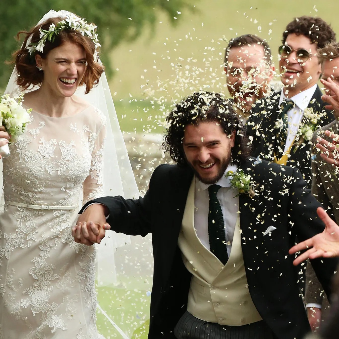 كيت هارينغتون Kit Harington وروز ليزلي Rose Leslie