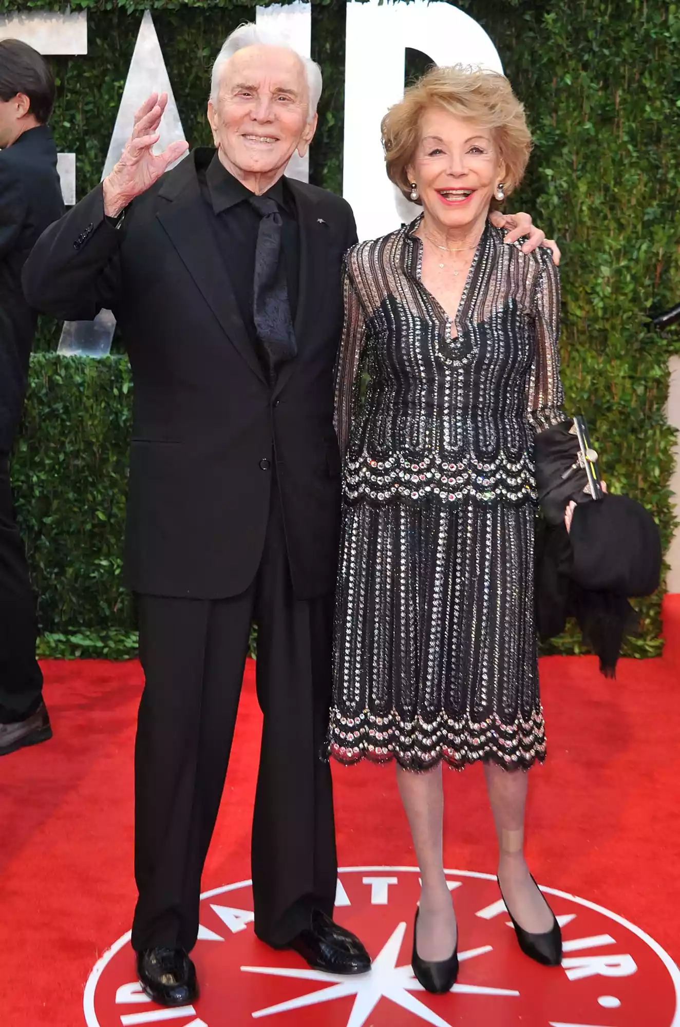 كيرك دوغلاس Kirk Douglas وآن بويدنز Anne Buydens