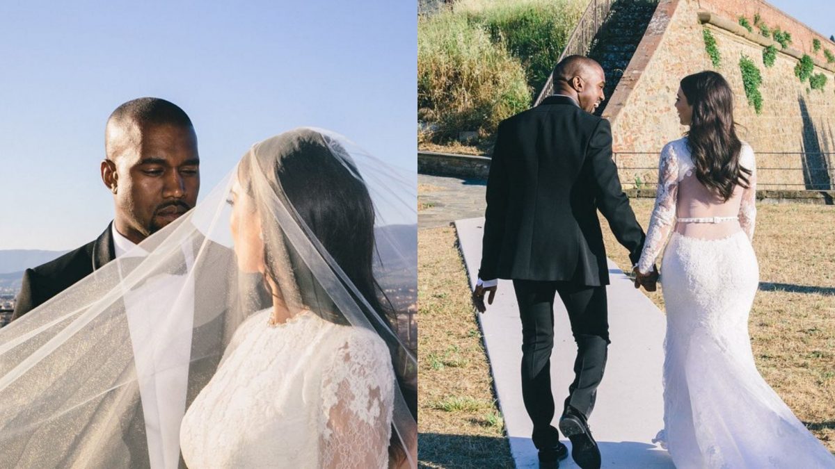 كيم كارداشيان Kim Kardashian وكانييه ويست Kanye West