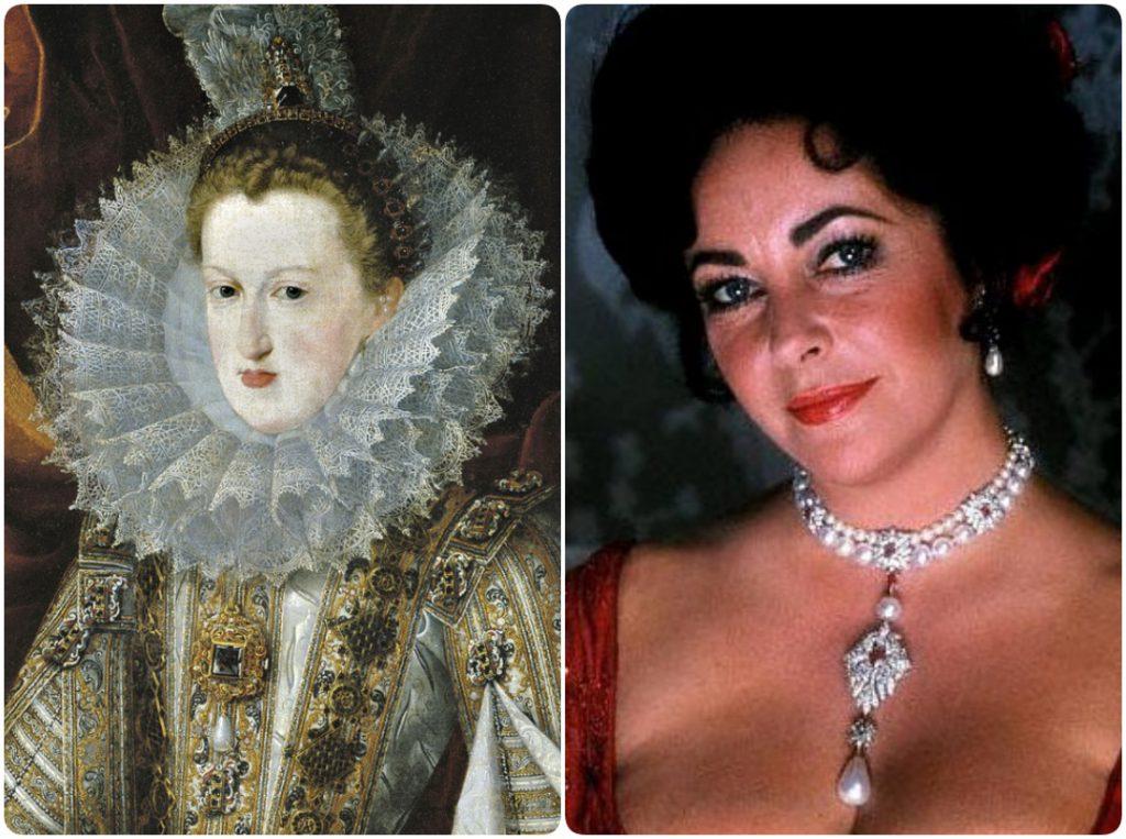 لؤلؤة “لا بيريغرينا” رافقت الملوك حتى إليزابيث تايلور
