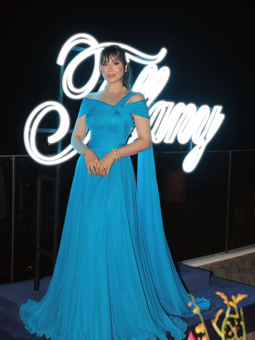 لجين عمران بتصاميم مجوهرات ساحرة من تيفاني أند كو Tiffany and co