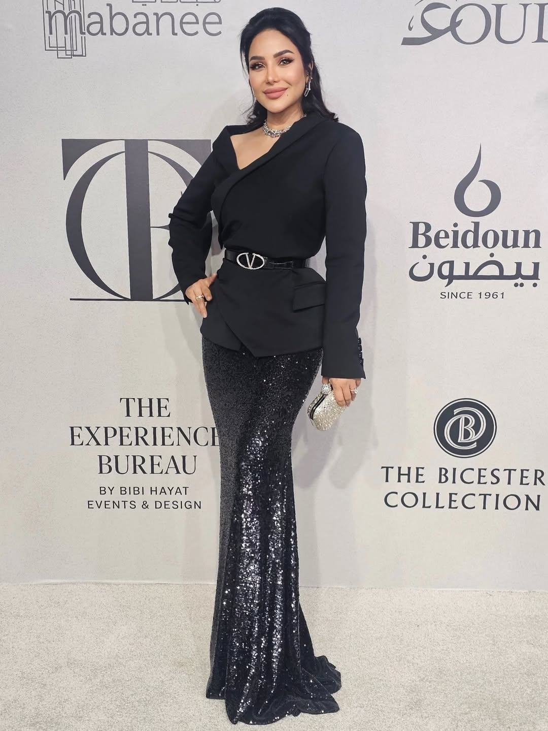 لجين عمران بتنورة ماكسي