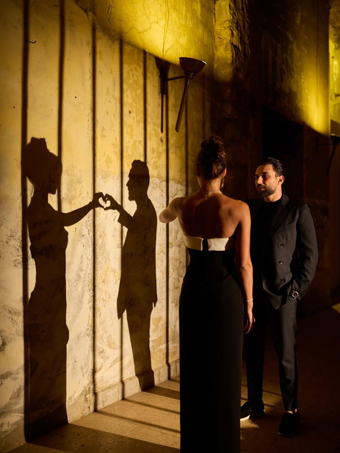 لقطة مميزة لشربل رحمة ومونيكا رايلي