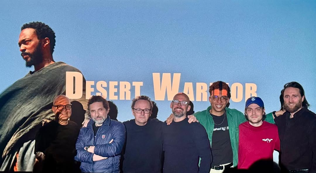 روبرت ويات يحتفل بصناع فيلم "Desert warrior"