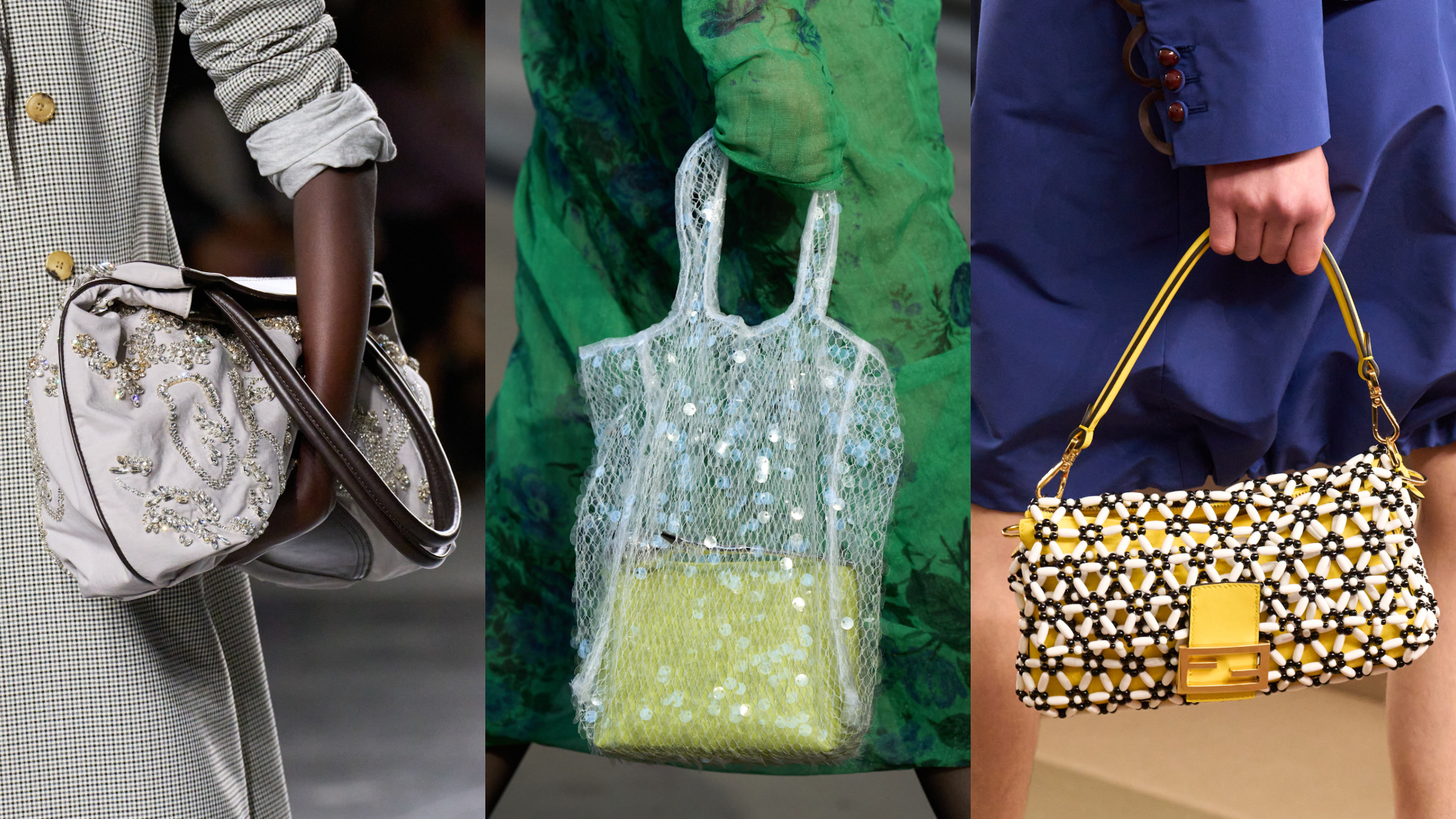 تصاميم من عروض ‏‎ Fendi‏وErdem‏ وDries Van Noten