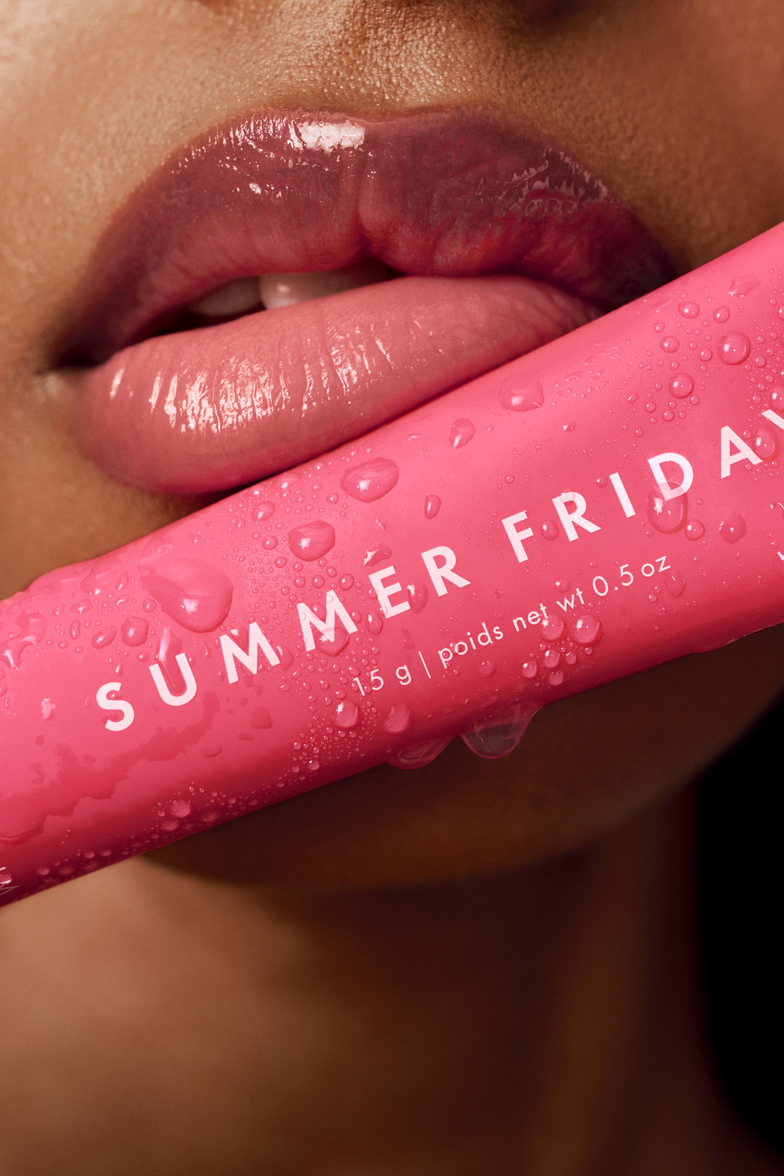ليب باتر بالم Lip Butter Balm بدرجة بينك جوافة Pink Guava من علامة سامر فرايدايز Summer Fridays (1)