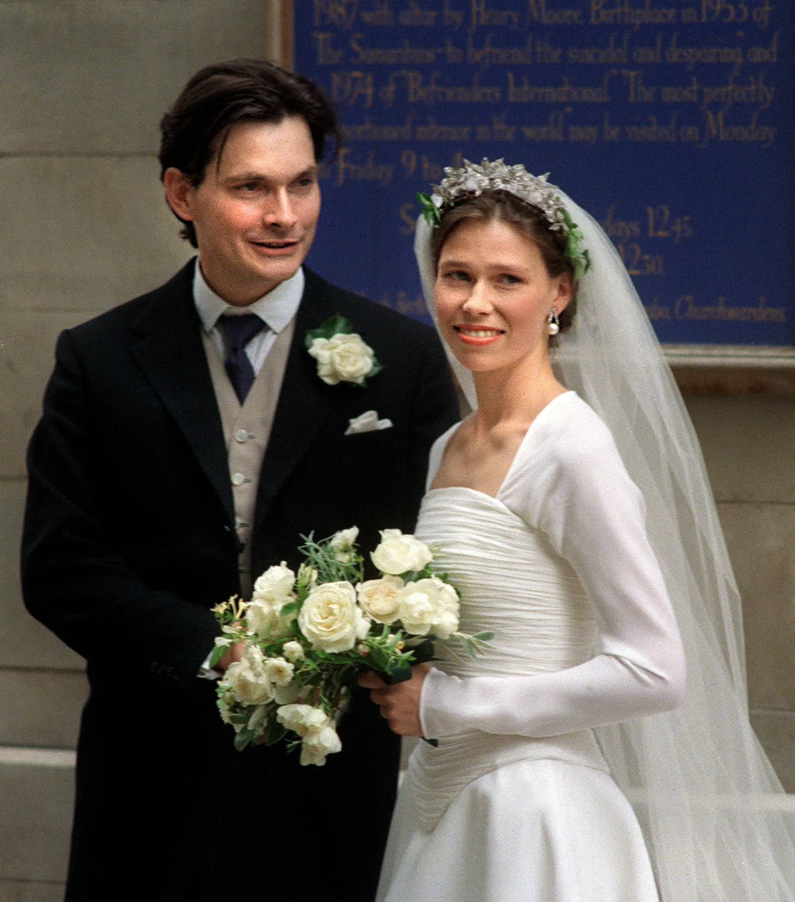 ليدي سارة أرمسترونغ جونز Sarah Armstrong-Jones ودانيال تشاتو Daniel Chatto