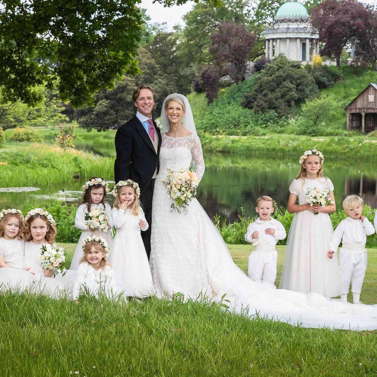 ليدي غابرييلا Lady Gabriella Windsor وندسور وتوماس كينغستون Thomas Kingston