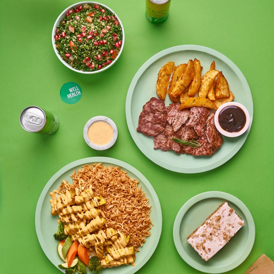 مائدة عامرة بأشهى الأطباق من ويل هيلث