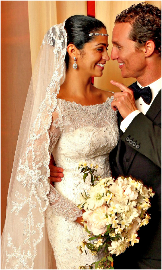 ماثيو ماكونهي Matthew McConaughey وكاميلا ألفيس Camilla Alves