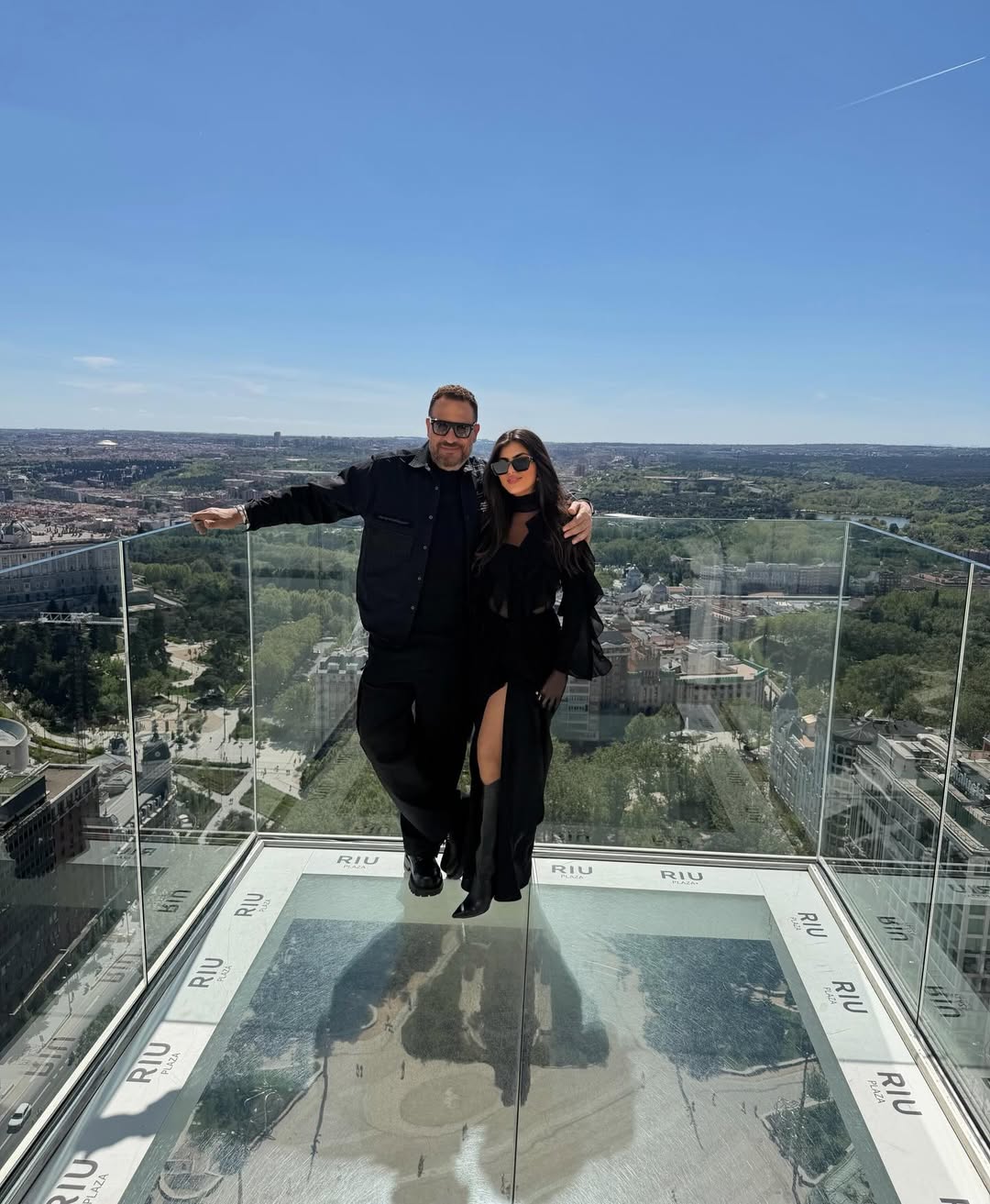 ماجد المصري ورانيا أبو النصر في مدريد