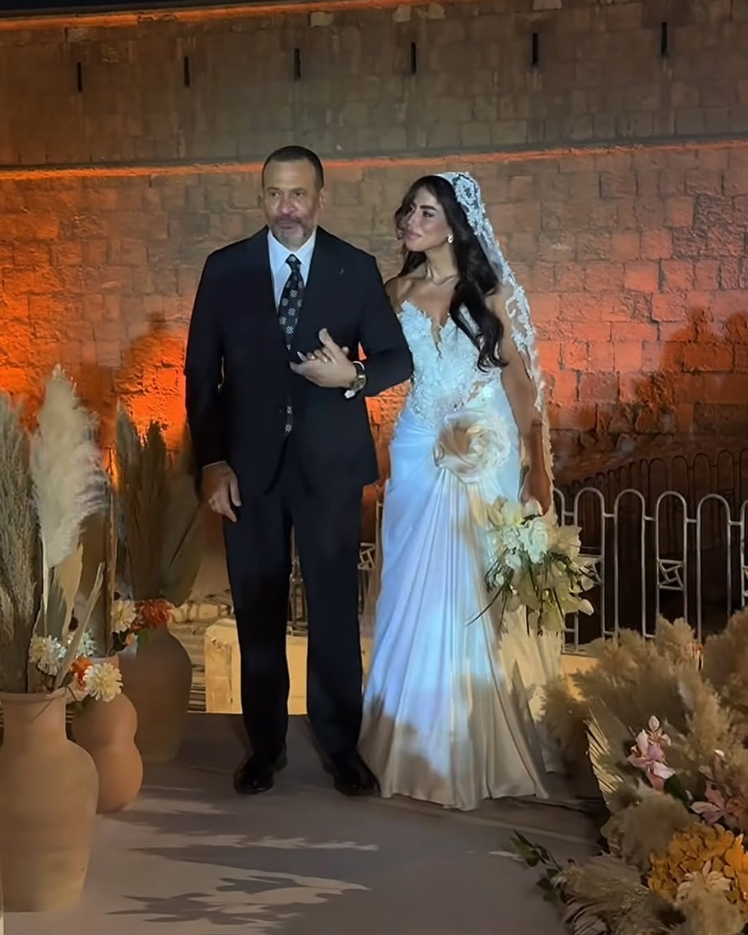 ماجد المصري يحتفل بزفاف ابنته ماهيتاب