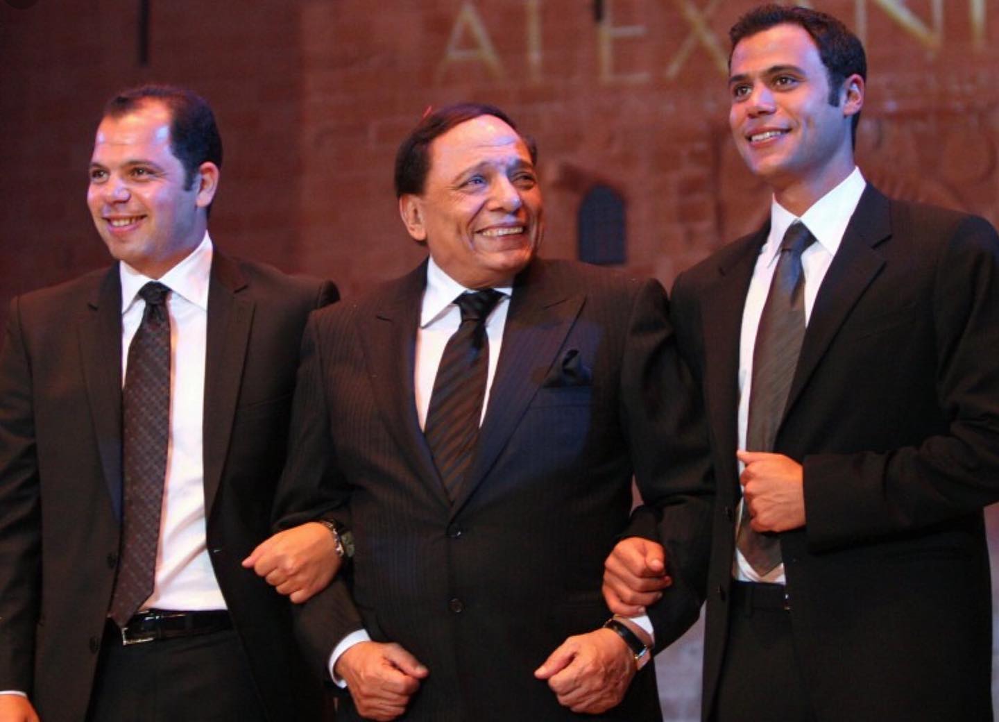 ماذا قال أبناء عادل إمام عن اعتزاله؟