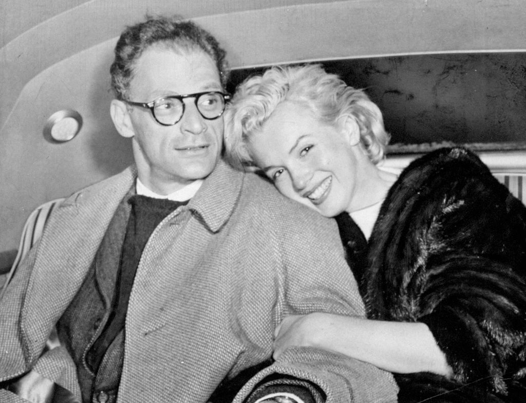 مارلين مونرو وآرثر ميلر Arthur Miller
