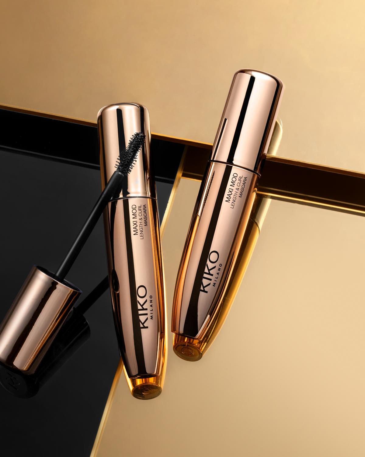 ماسكارا Maxi Mod Length & Curl من مجموعة KIKO MILANO BASELINE ICONICS