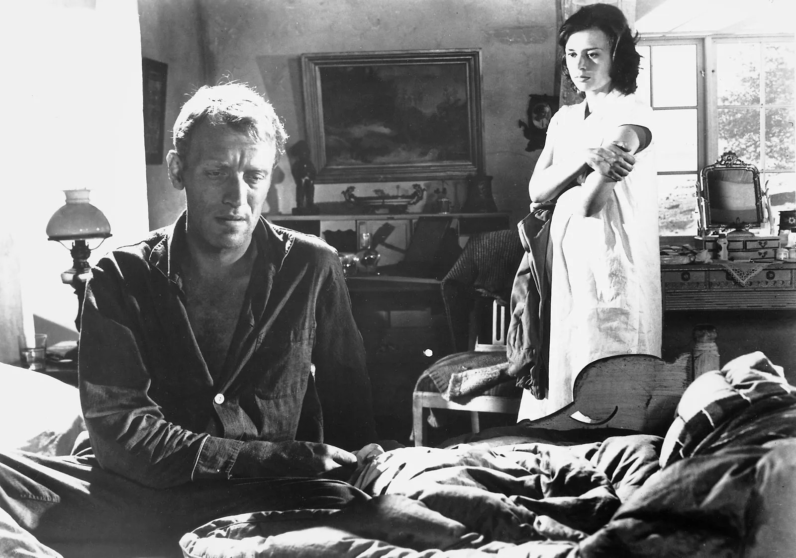 ماكس فون سيدو Max Von Sydow وكريستينا أولين Christina Olin