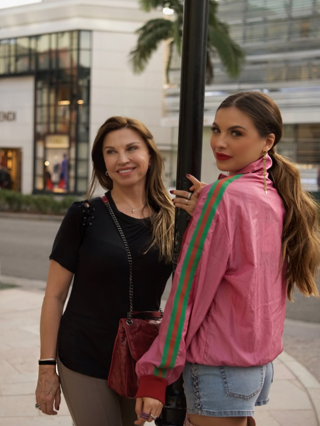 مايا رعيدي ووالدتها