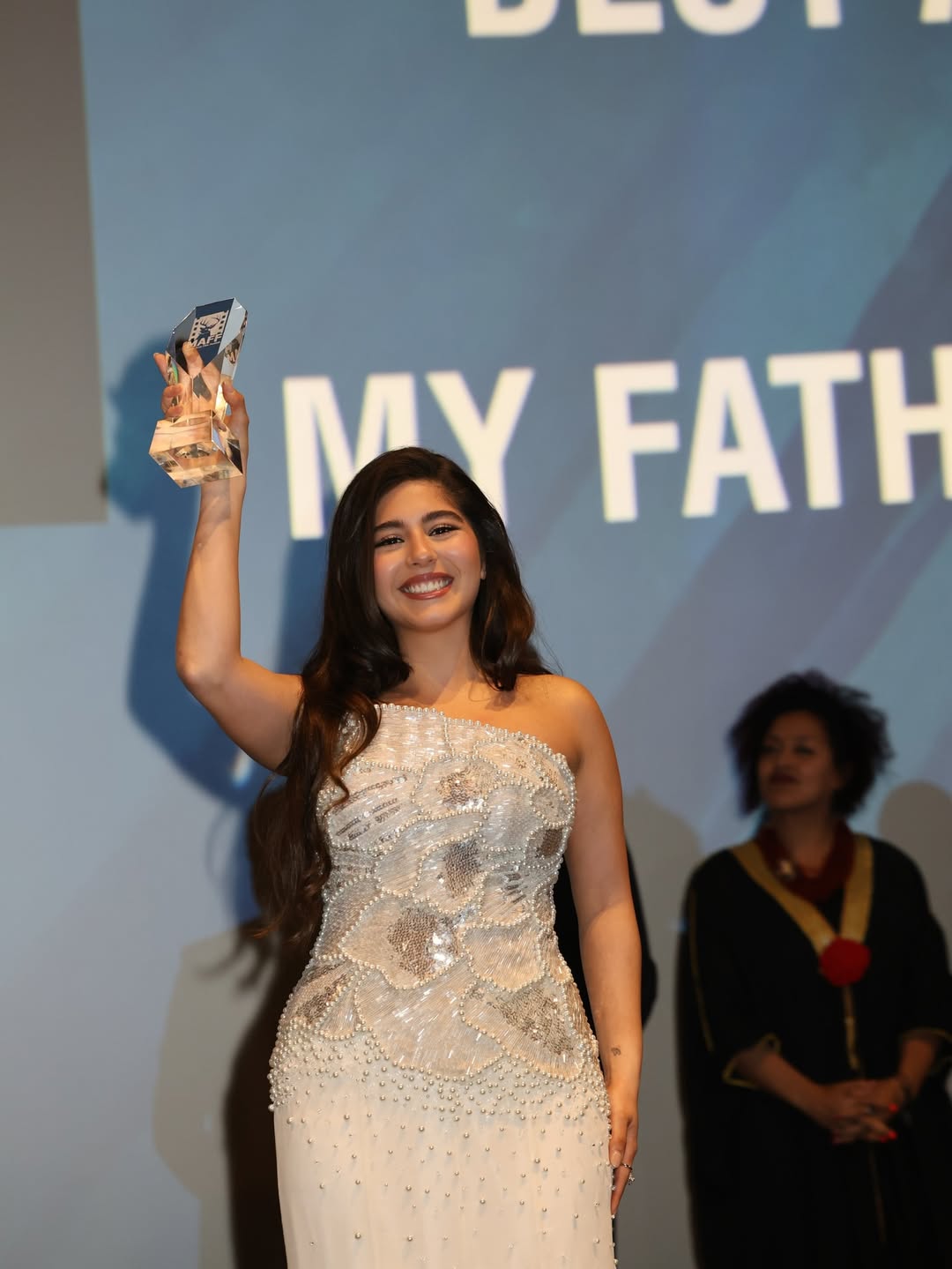 مايان السيد تحقق أول جائزة دولية