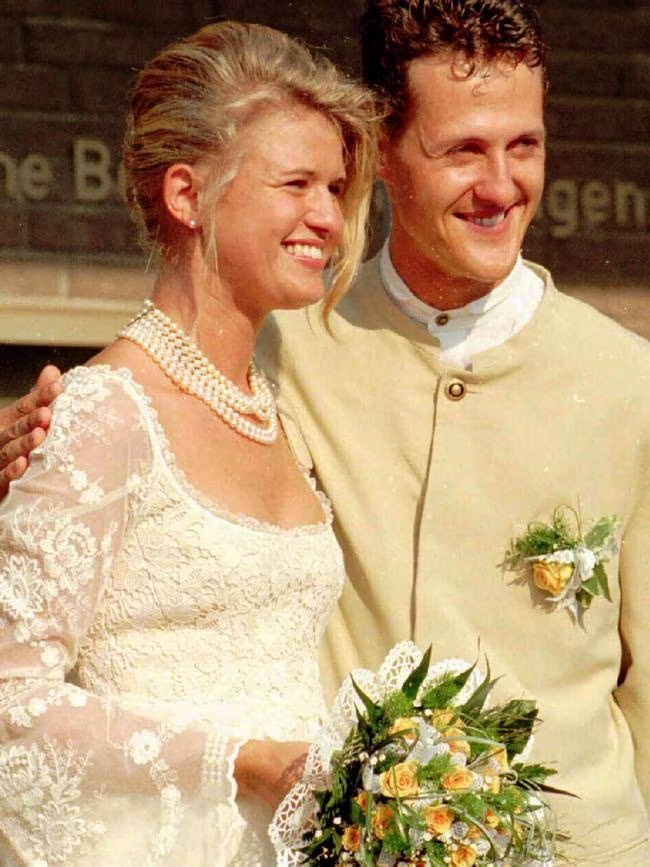 مايكل شوماخر Michael Schumacher وكورينا بيتش Corinna Betsch